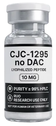 CJC-1295 No DAC 10mg – lyophilised research peptide vial, Aussie Peptide Co