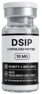 DSIP 10mg – lyophilised research peptide vial, Aussie Peptide Co
