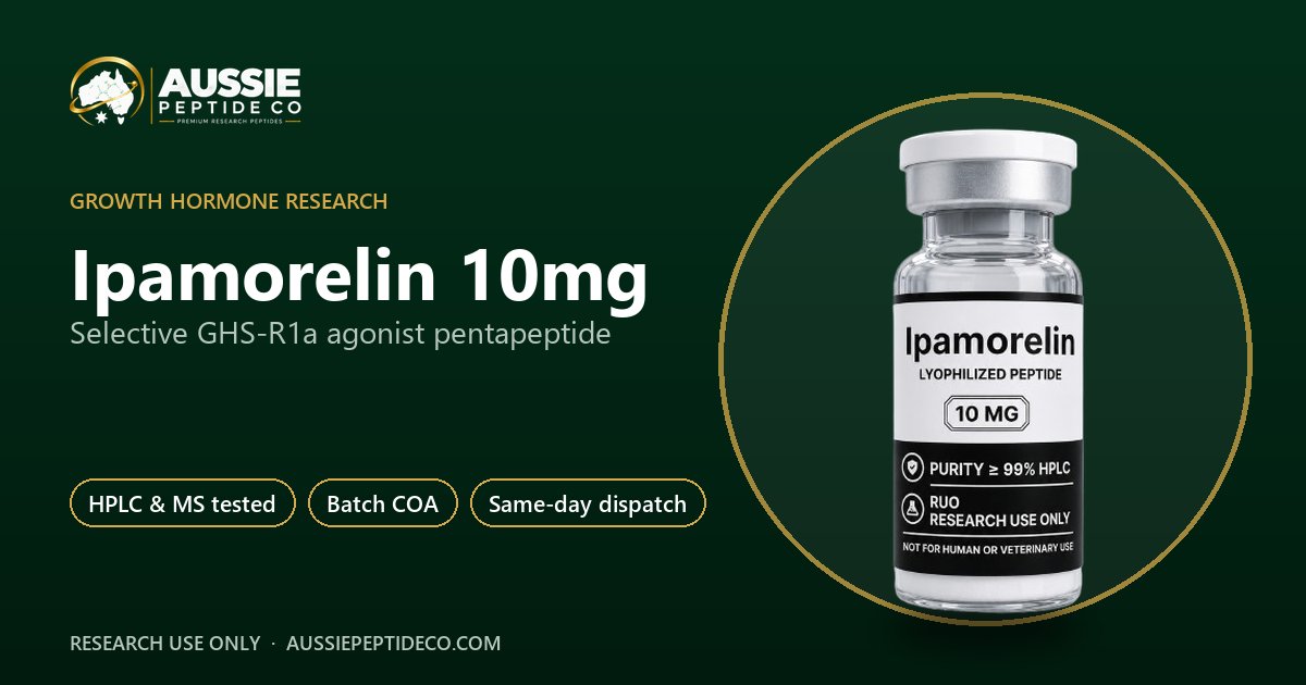 Ipamorelin 10mg (IPA) Peptide Australia